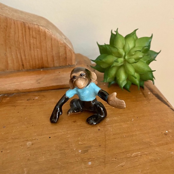RARE Vintage Miniature Monkey Hagen Renaker Figurine - Picture 1 of 8